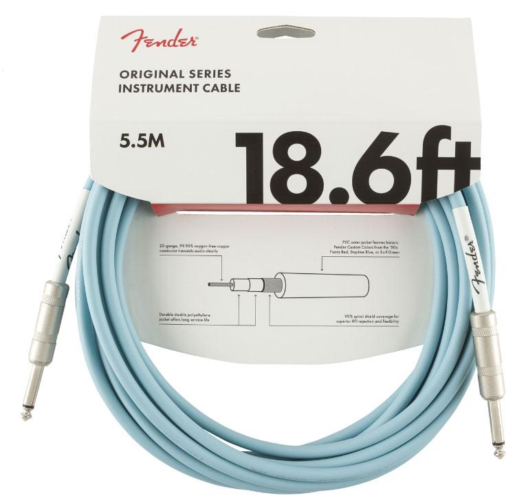 Инструментальный кабель FENDER 18.6' OR INST CABLE 5,7 м цвета (DBL,FRD и SFG) в расрочку - лучшие цены