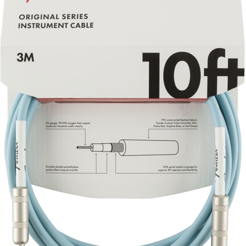 Инструментальный кабель FENDER 10' OR INST CABLE 3м цвета (DBL,FRD и SFG) в расрочку - лучшие цены