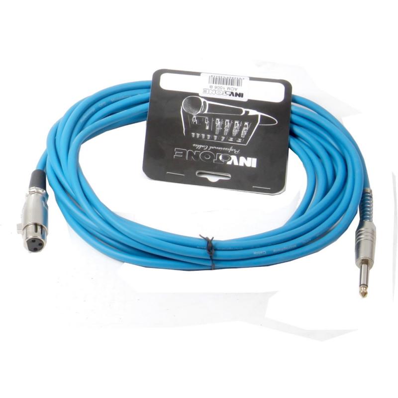 купить в Орле Микрофонный кабель INVOTONE ACM1006 6м цвета (R,B)