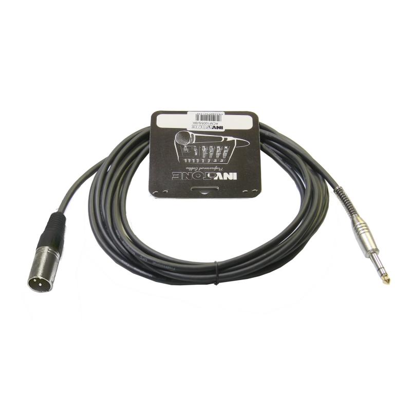 Микрофонный кабель INVOTONE ACM1010S/BK  10м