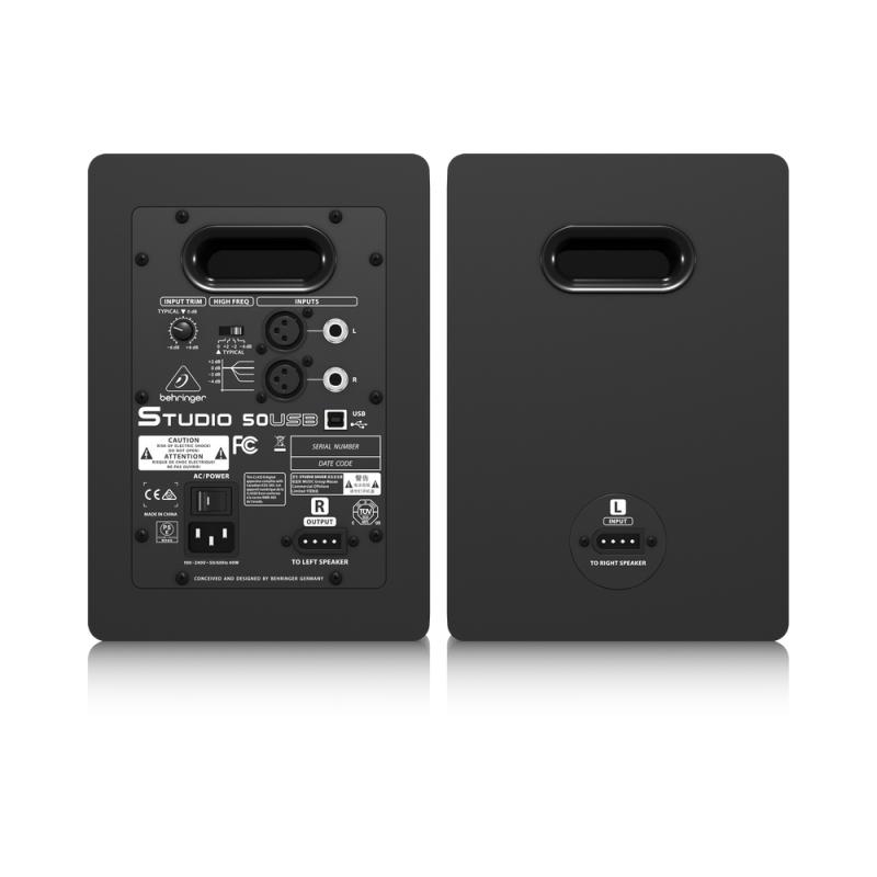 купить в Орле Студийный монитор BEHRINGER STUDIO 50USB  (пара), 100 Вт, USB вход