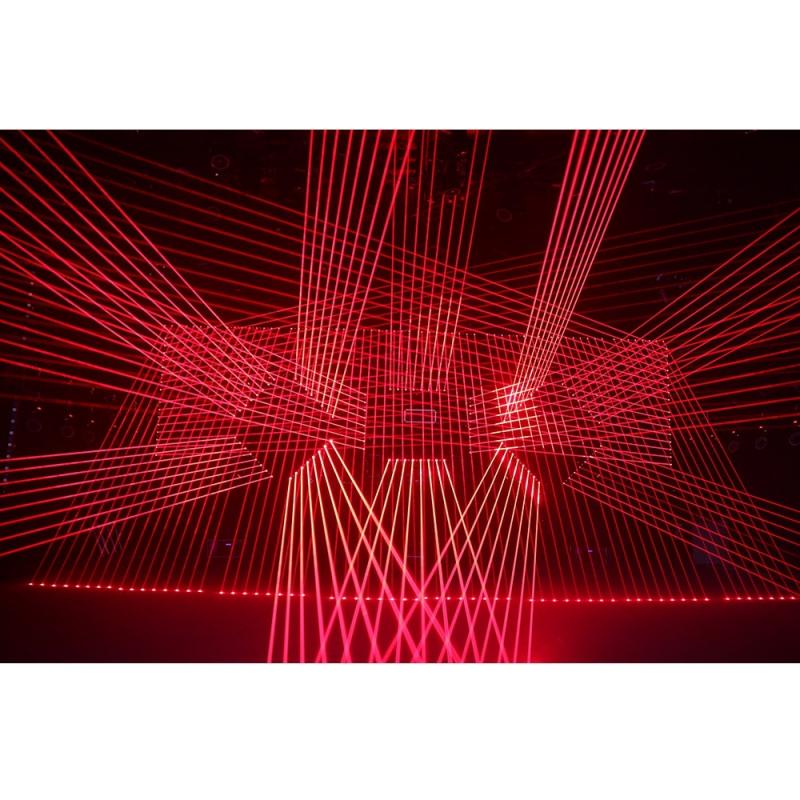купить в Орле Лазерный эффект INVOLIGHT LEDBAR508R 2 в 1 (Лазер + Beam)красный  8х 500мВт