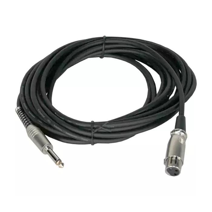 Микрофонный кабель INVOTONE ACM1006/BK 6м