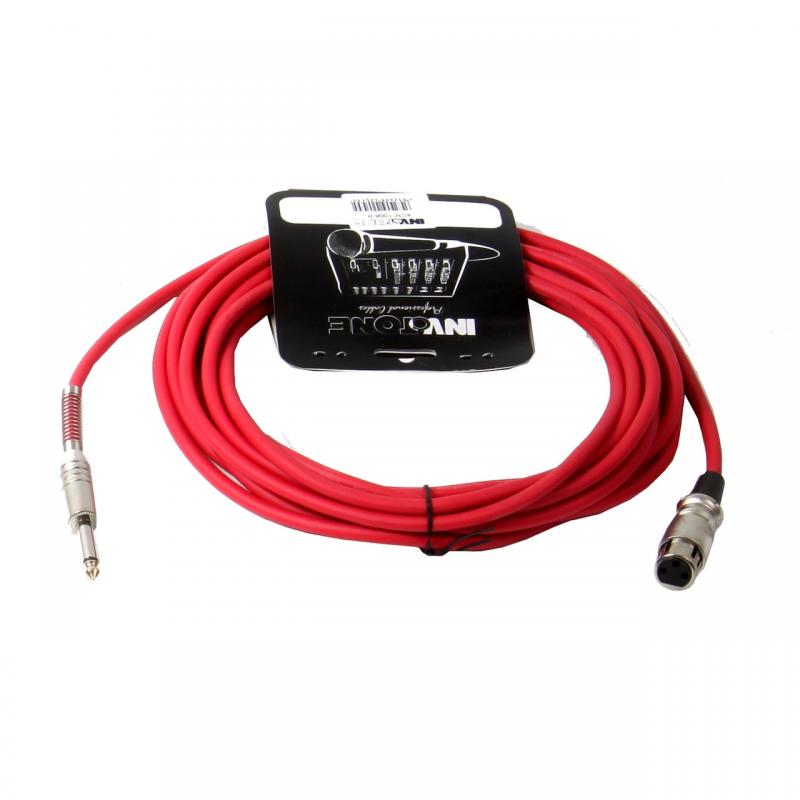 Микрофонный кабель INVOTONE ACM1006 6м цвета (R,B)