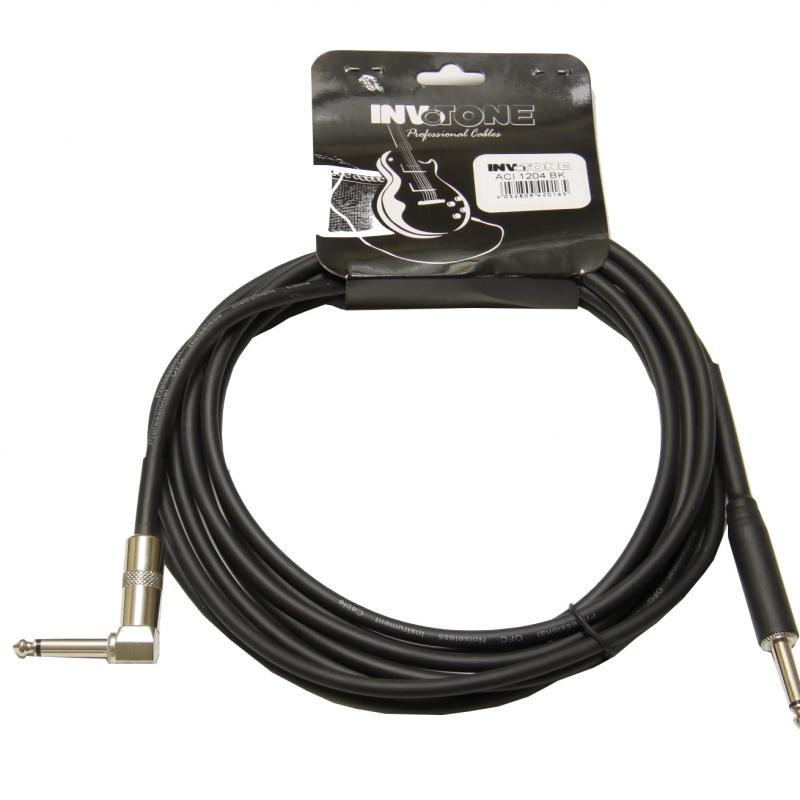 Инструментальный кабель INVOTONE ACI1204/BK  длина 4 м