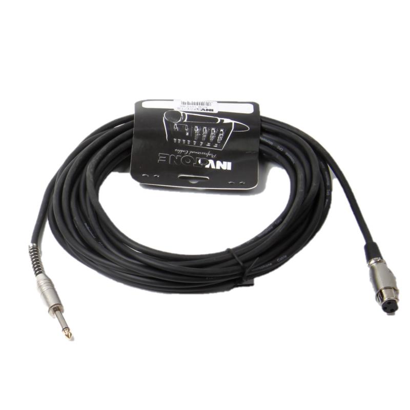 Микрофонный кабель INVOTONE ACM1010/BK 10м