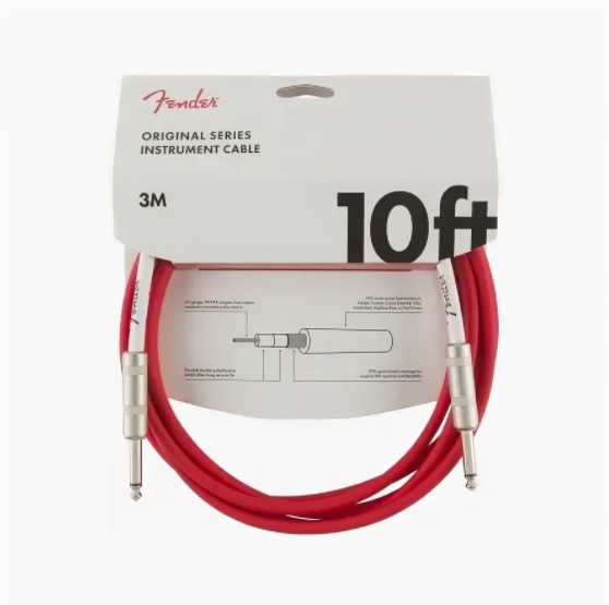 купить в Орле Инструментальный кабель FENDER 10' OR INST CABLE 3м цвета (DBL,FRD и SFG)