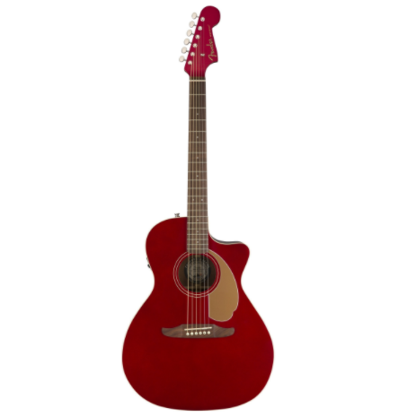 Электроакустическая гитара FENDER NEWPORTER PLAYER CANDY APPLE RED