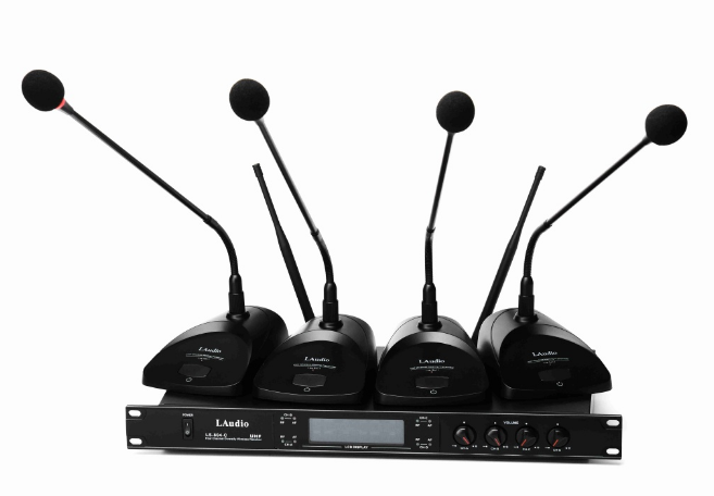 Радиосистема LAudio LS-804-C Конференц-система, 4 микрофона