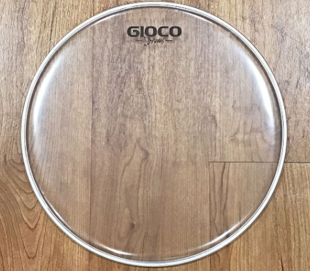 Пластик для барабана, однослойный, прозрачный Gioco UTT13G1  13
