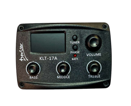 Пьезо-звукосниматель с преампом для акустической гитарыDeviser KLT-17A