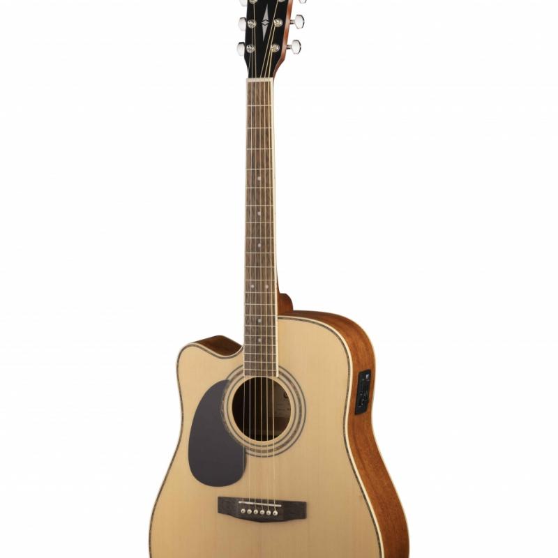 Электро-акустическая леворукая гитара Cort AD880CE-LH-NS Standard Series